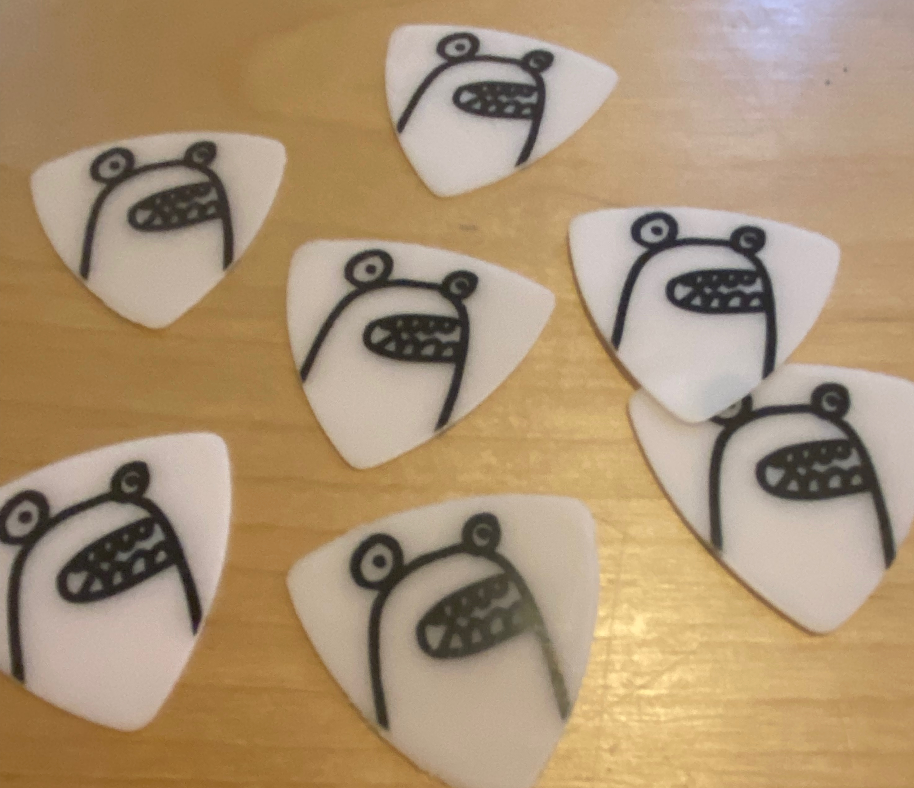 Dave's new custom picks