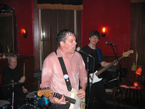 Stacks at Circle Bar, New Orleans, August 31, 2004